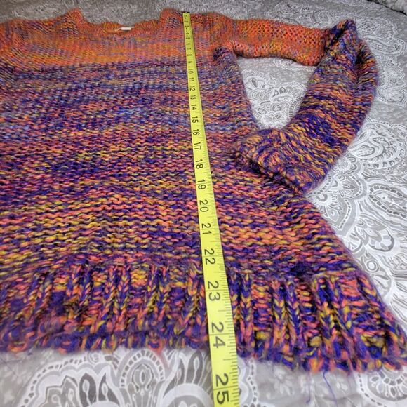 Forever 21 Chunky Knit Multicored Womens Small Sweater - Picture 3 of 4